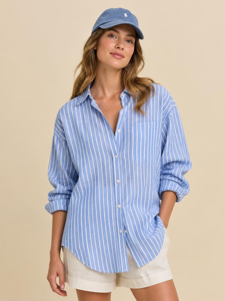 Camisa de Linho Oversized